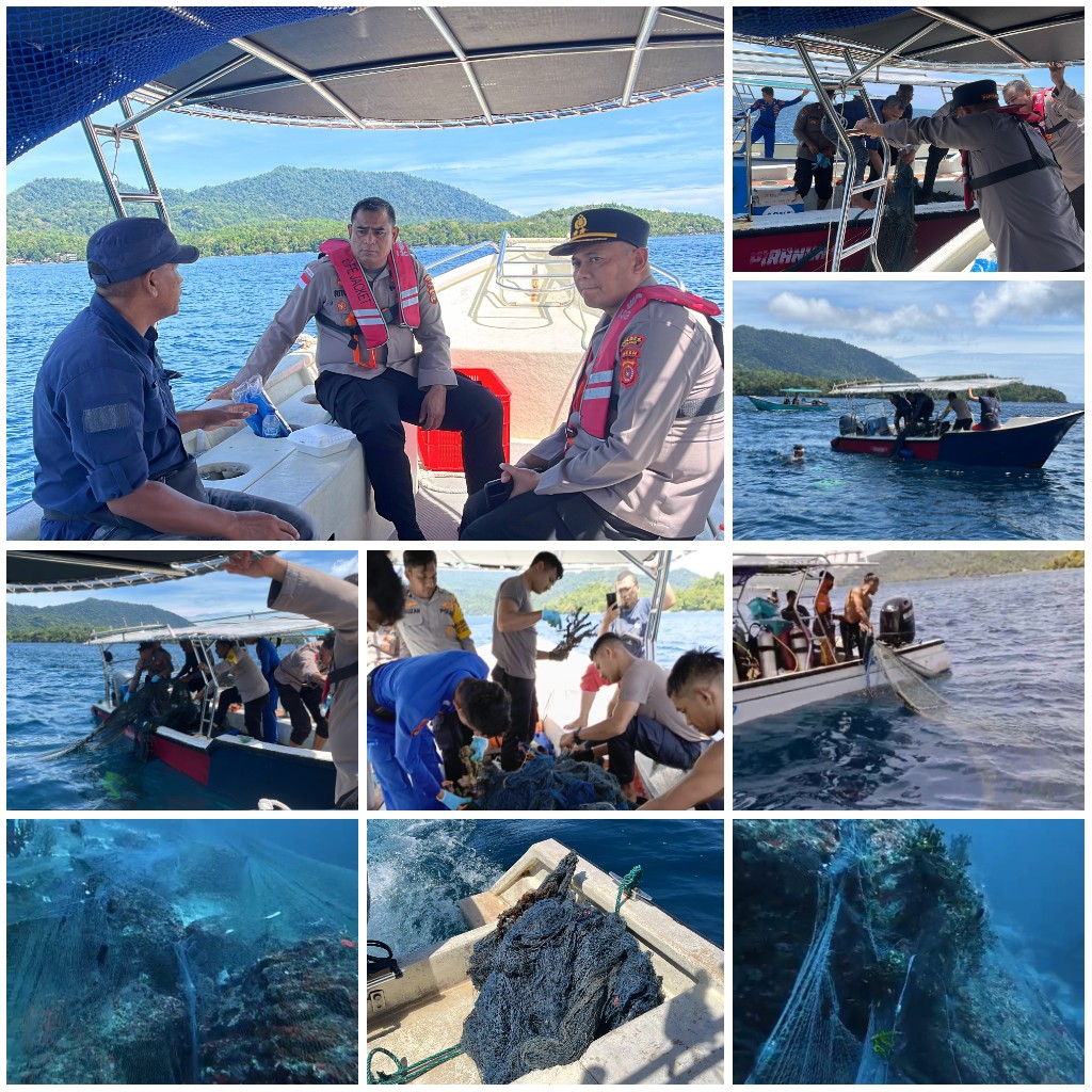 Panglima Laot dan Geuchik Iboih Apresiasi Dive Center  Aparat dalam Aksi Penyelamatan Kawasan Konservasi Laut Batee Meuron-Ron