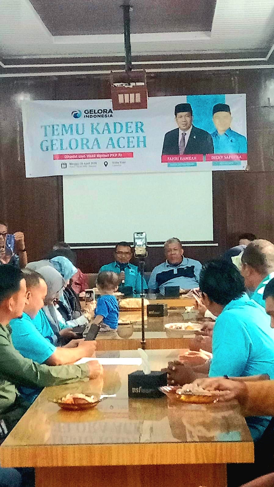 Temu Kader Gelora Aceh di Banda Aceh, Fahri Hamzah Tekankan Peran Kader