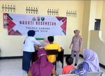 Polres Sabang Gelar Bhakti Kesehatan 2026, Masyarakat Antusias.